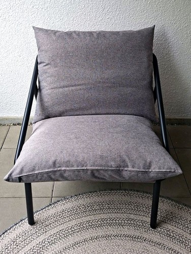 Moderner sessel grau - sessel, mit